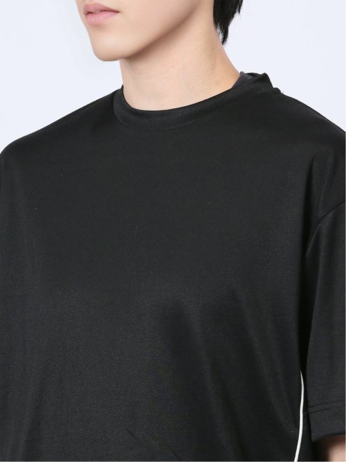 パイピング クルーネック半袖Tシャツ