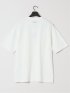 綿100% ロゴ刺繍 クルーネック半袖Tシャツ