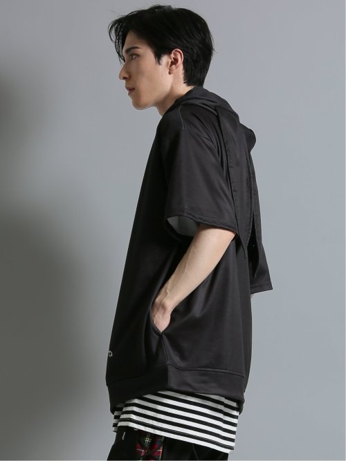 SD×PSYCHONATION 半袖BIGプルパーカー+タンク アンサンブル