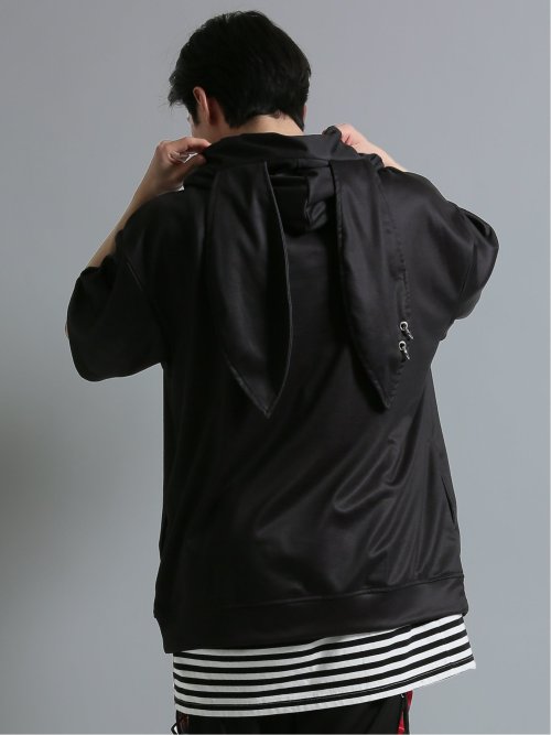 SD×PSYCHONATION 半袖BIGプルパーカー+タンク アンサンブル