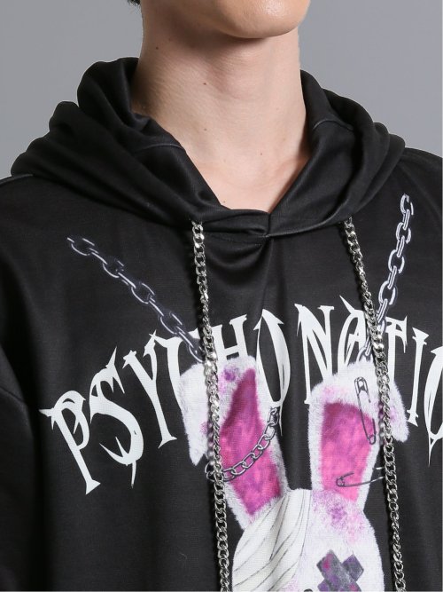 SD×PSYCHONATION 半袖BIGプルパーカー+タンク アンサンブル