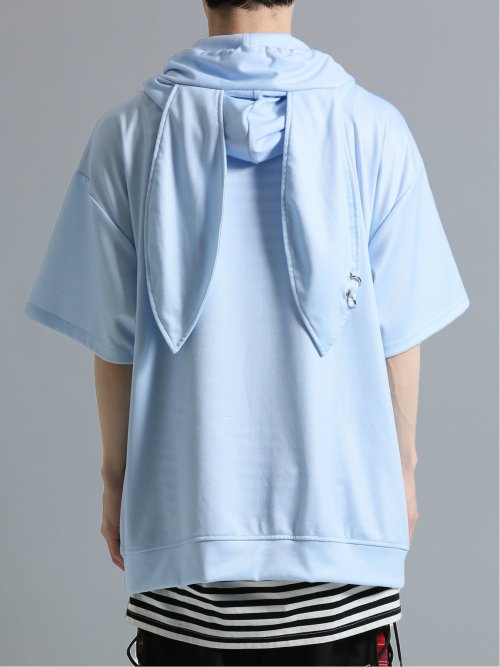 SD×PSYCHONATION 半袖BIGプルパーカー+タンク アンサンブル