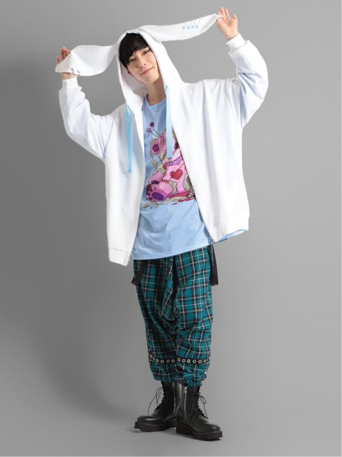 SD×PSYCHONATION サイコうさ耳 BIGパーカー