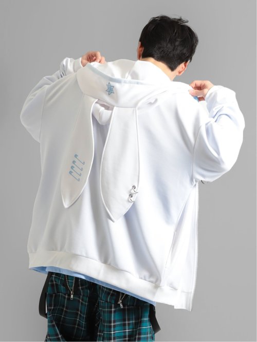 SD×PSYCHONATION サイコうさ耳 BIGパーカー