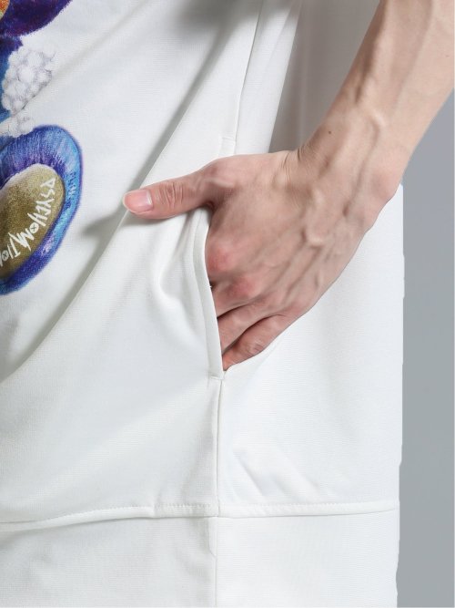 SD×PSYCHONATION 半袖BIGプルパーカー+タンク アンサンブル