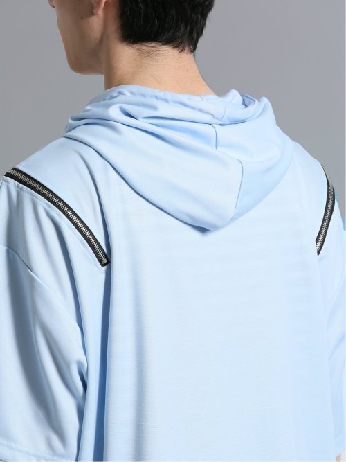 SD×PSYCHONATION 半袖BIGプルパーカー+タンク アンサンブル