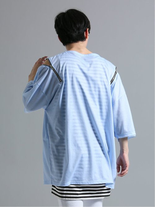 SD×PSYCHONATION 半袖BIGＴシャツ+タンク アンサンブル