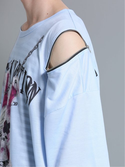 SD×PSYCHONATION 半袖BIGＴシャツ+タンク アンサンブル