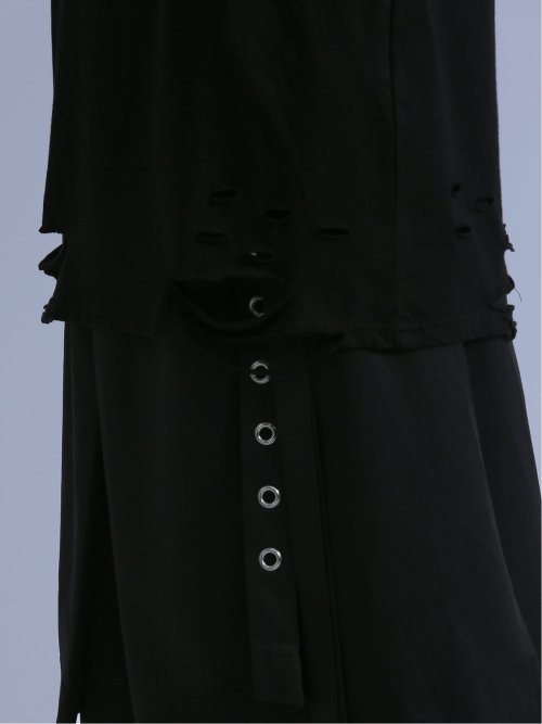 SD×PSYCHONATION 半袖BIGTシャツ+タンク アンサンブル