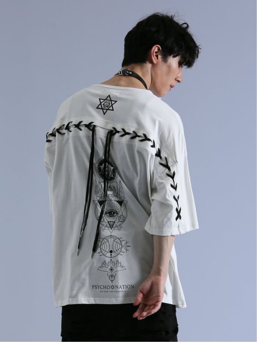 SD×PSYCHONATION 半袖BIGTシャツ+タンク アンサンブル