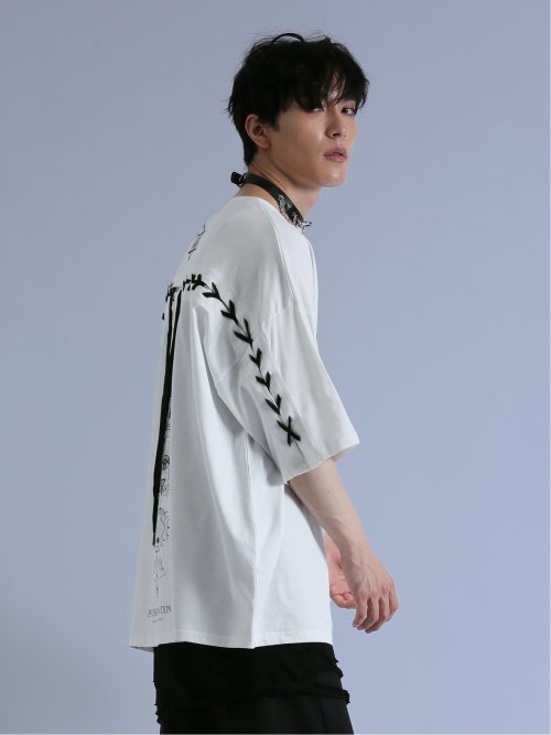 SD×PSYCHONATION 半袖BIGTシャツ+タンク アンサンブル