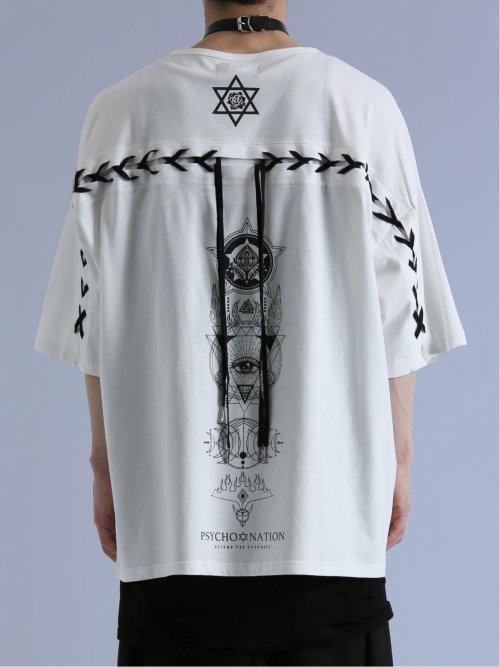 SD×PSYCHONATION 半袖BIGTシャツ+タンク アンサンブル