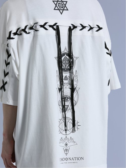 SD×PSYCHONATION 半袖BIGTシャツ+タンク アンサンブル