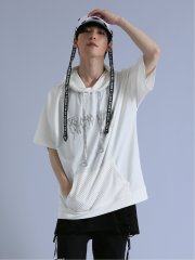 SD×PSYCHONATION 半袖BIGプルパーカー+タンク アンサンブル