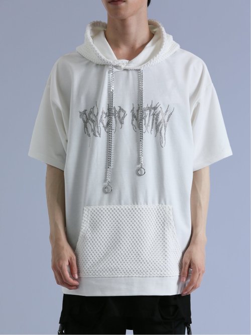 SD×PSYCHONATION 半袖BIGプルパーカー+タンク アンサンブル