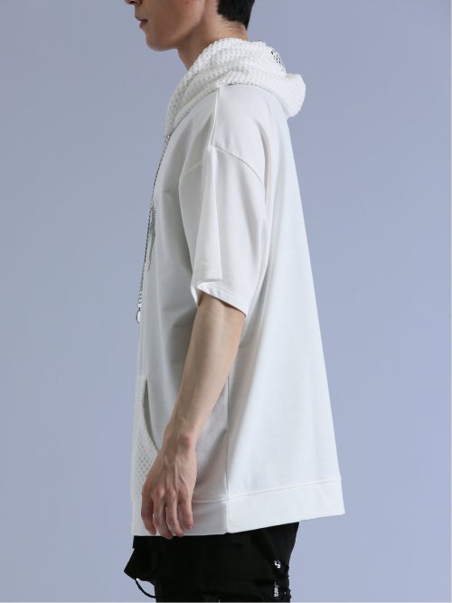 SD×PSYCHONATION 半袖BIGプルパーカー+タンク アンサンブル