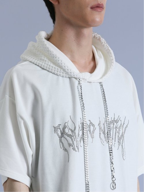 SD×PSYCHONATION 半袖BIGプルパーカー+タンク アンサンブル