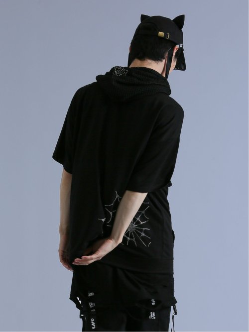 SD×PSYCHONATION 半袖BIGプルパーカー+タンク アンサンブル