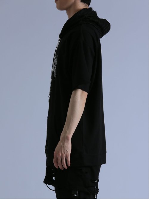 SD×PSYCHONATION 半袖BIGプルパーカー+タンク アンサンブル