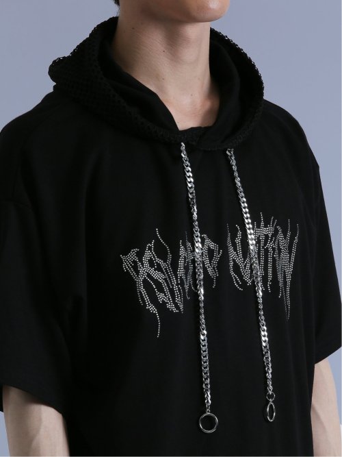 SD×PSYCHONATION 半袖BIGプルパーカー+タンク アンサンブル