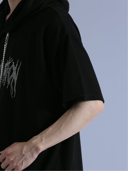 SD×PSYCHONATION 半袖BIGプルパーカー+タンク アンサンブル