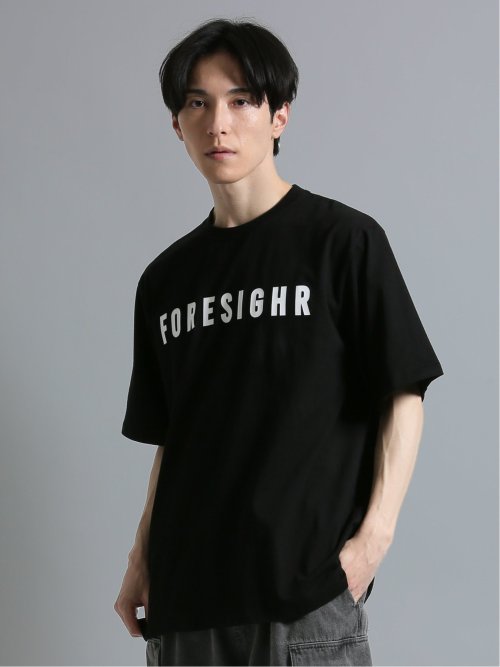 チャーム付き クルーネック半袖ルーズTシャツ