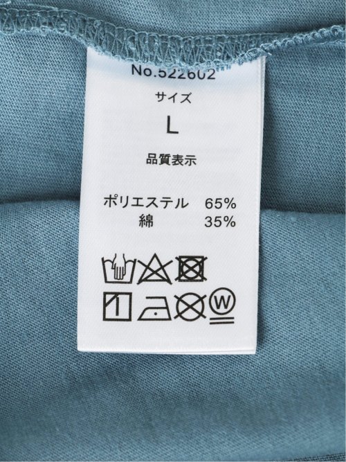 英字ロゴ クルーネック ルーズ半袖Tシャツ