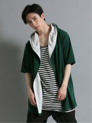 5分袖 トッパーカーディガン