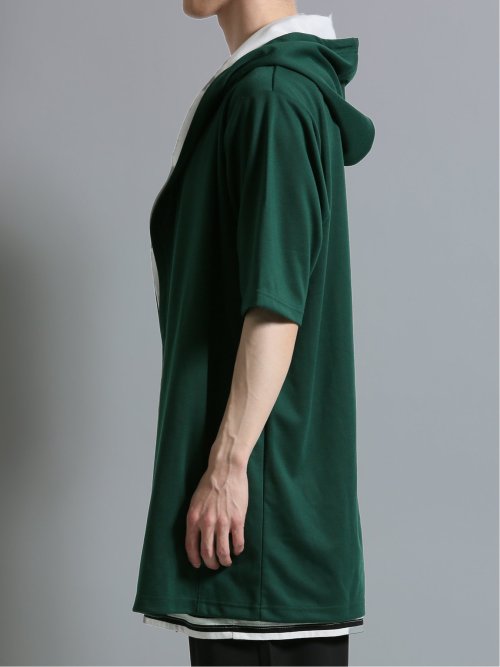 5分袖 トッパーカーディガン