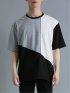 配色切替 クルーネック半袖Tシャツ