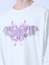 サイコネーション/PSYCHONATION ロゴレースアップ クルーネック 長袖Tシャツ