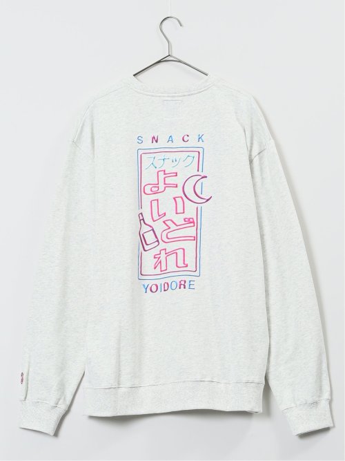 YOIDORE スナック クルーネックスエット