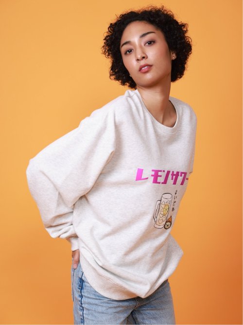 YOIDORE レモンサワー クルーネックスエット