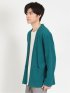 鹿の子カーディガン&長袖Tシャツ アンサンブル