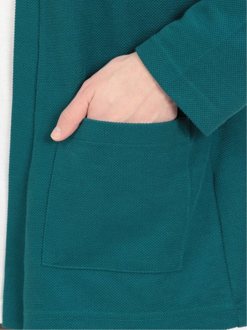 鹿の子カーディガン&長袖Tシャツ アンサンブル