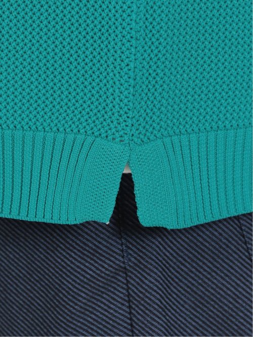 クルーネック半袖ニット&Tシャツ アンサンブル