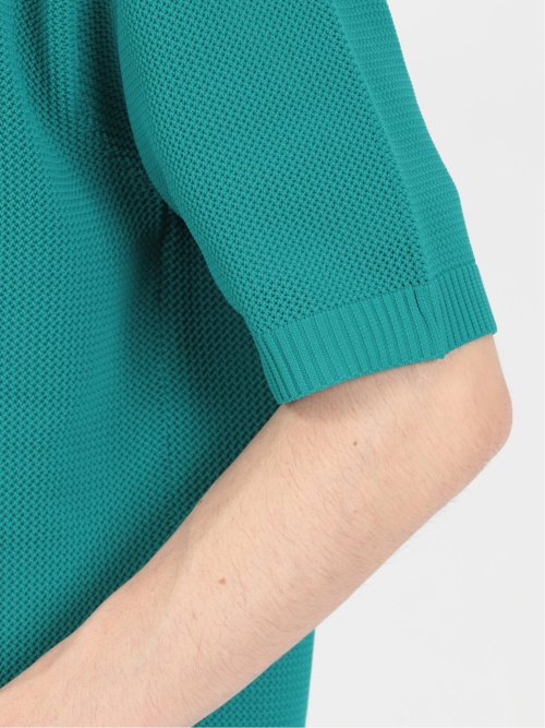 クルーネック半袖ニット&Tシャツ アンサンブル