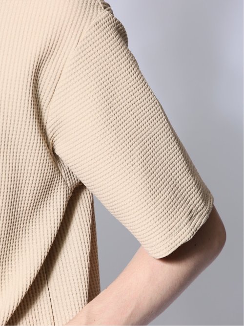 テックワッフル クルーネック半袖Tシャツ