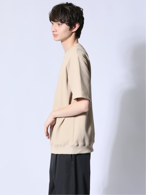 テックワッフル クルーネック半袖Tシャツ