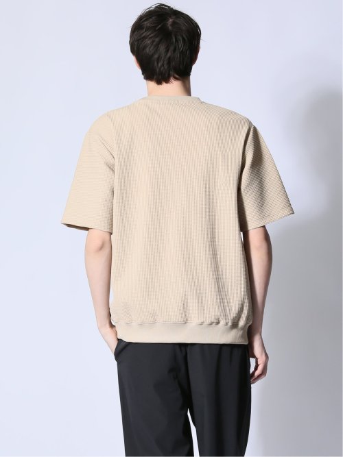 テックワッフル クルーネック半袖Tシャツ