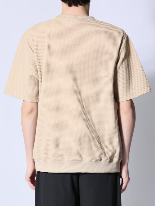 テックワッフル クルーネック半袖Tシャツ