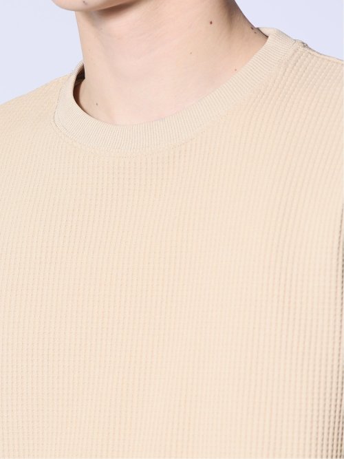 テックワッフル クルーネック半袖Tシャツ