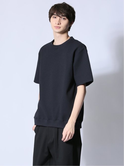 テックワッフル クルーネック半袖Tシャツ