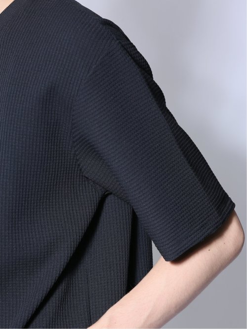 テックワッフル クルーネック半袖Tシャツ