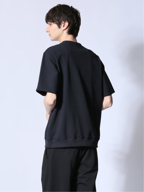 テックワッフル クルーネック半袖Tシャツ