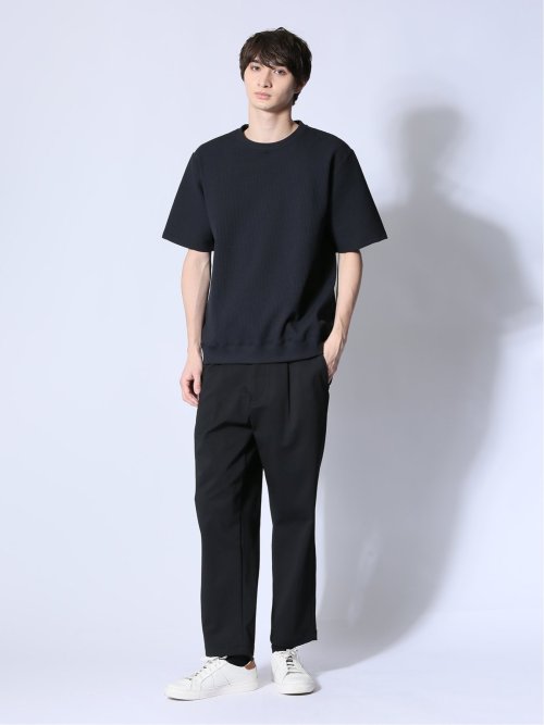 テックワッフル クルーネック半袖Tシャツ