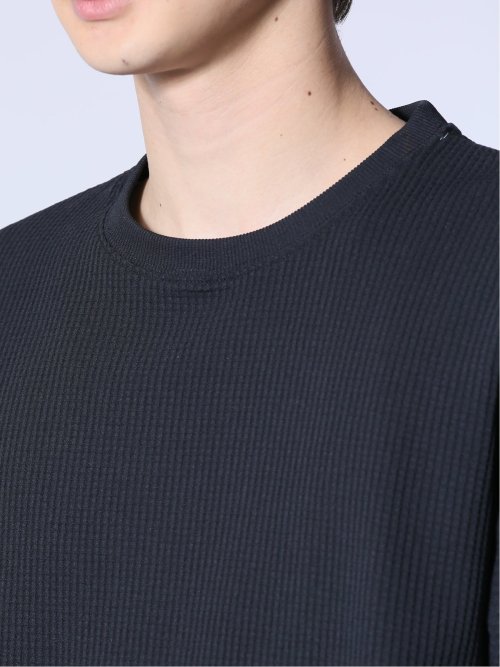 テックワッフル クルーネック半袖Tシャツ