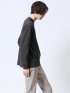 テックワッフル クルーネック長袖Tシャツ