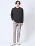 テックワッフル クルーネック長袖Tシャツ