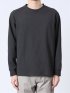 テックワッフル クルーネック長袖Tシャツ